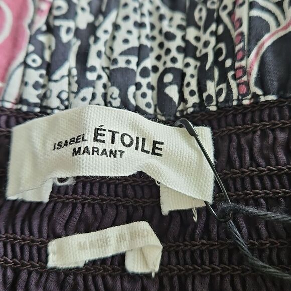 NWT Isabel Marant Tiered Boho Ruffled Feminine Cotton Skirt 42 - Picture 5 of 7